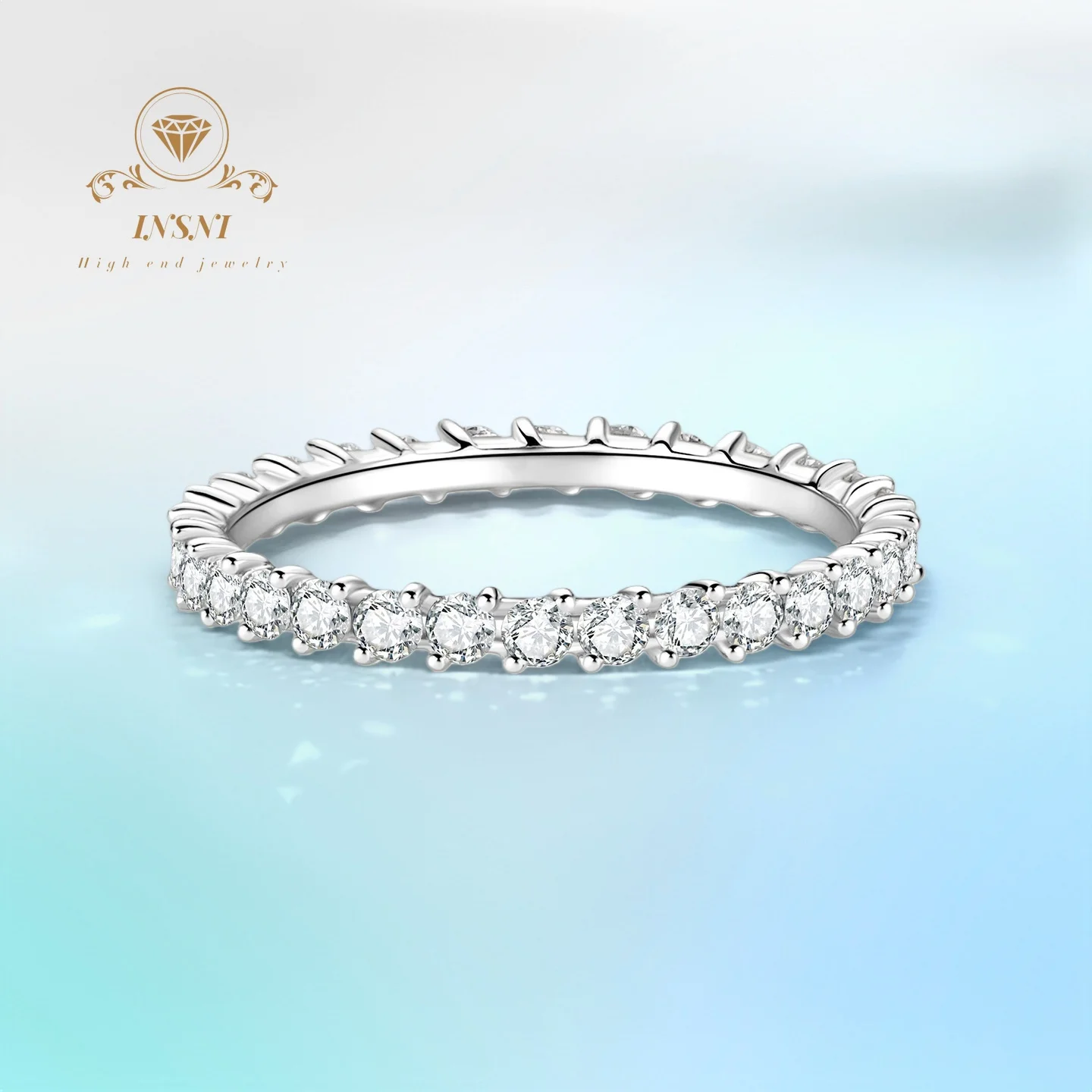 S925 Sterling Silver Mini Full Band Stackable Rings Moissanite Hypoallergenic Daily Wear Stacking Jewelry Gift for Women
S925 Sterling Silver Mini Full Band Stackable Rings Moissanite Hypoallergenic Daily Wear Stacking Jewelry Gift for Women