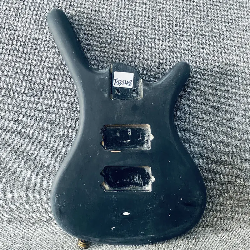 FB548 Active Electric Bass Body 5 OR 6 String Version Solid Wood Black Color Surface Dirty and Damages for DIY Replace
FB548 Active Electric Bass Body 5 OR 6 String Version Solid Wood Black Color Surface Dirty and Damages for DIY Replace