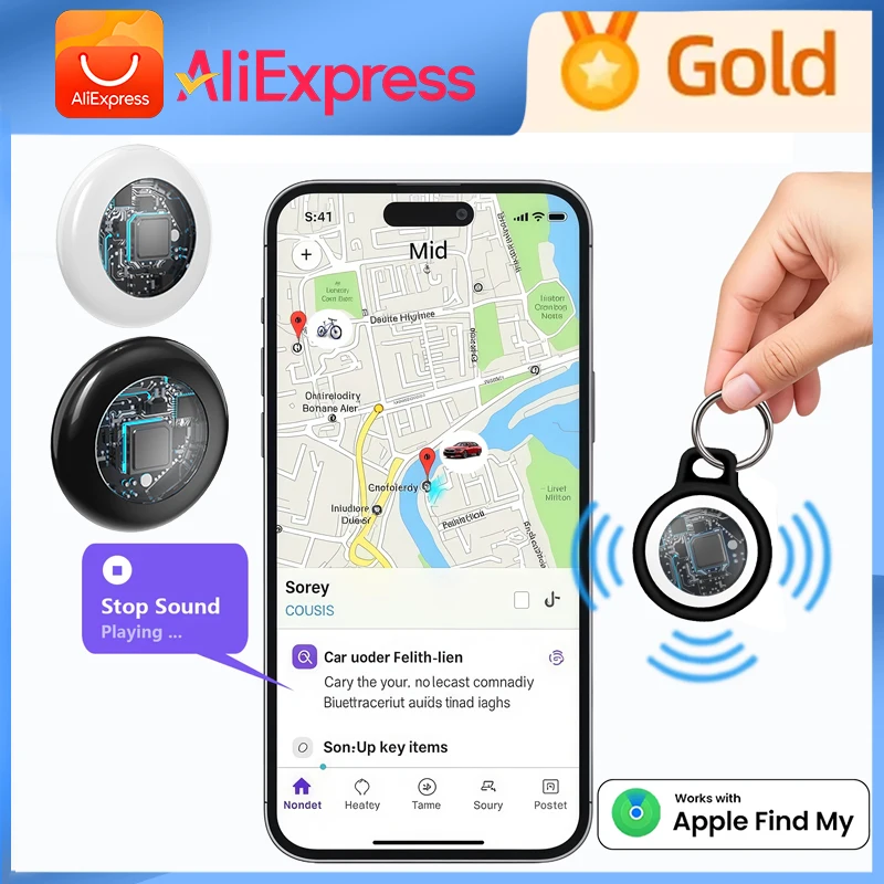 Timethinker Smart Bluetooth GPS трекер Airtag работает с Apple Find My APP ITag анти-потерянный локатор Pet Finder Air Tags для IOS
Timethinker Smart Bluetooth GPS трекер Airtag работает с Apple Find My APP ITag анти-потерянный локатор Pet Finder Air Tags для IOS