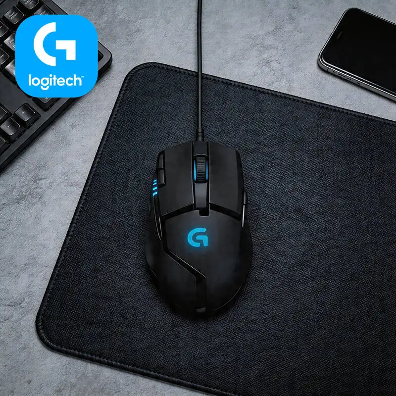 Professional Logitech G402 Gaming Mouse Fusion Engine Tech 8 Programmable Buttons 4 DPI Modes Anti-Slip for Versatile Use
Professional Logitech G402 Gaming Mouse Fusion Engine Tech 8 Programmable Buttons 4 DPI Modes Anti-Slip for Versatile Use
