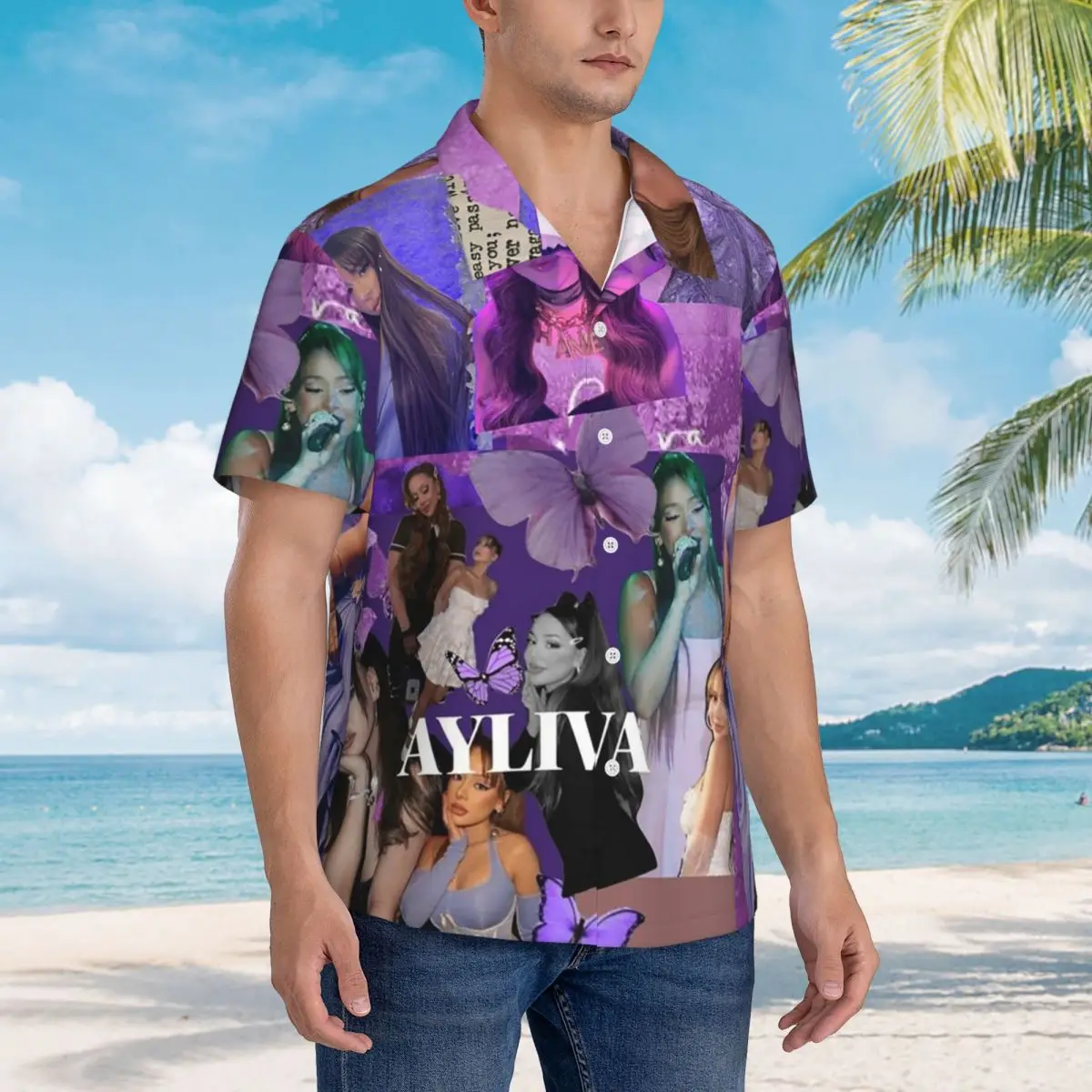 Ayliva Hawaiian Shirts Fashion Men Short Sleeve Shirt for Summer Beach Men's Lapel Tops
Ayliva Hawaiian Shirts Fashion Men Short Sleeve Shirt for Summer Beach Men's Lapel Tops