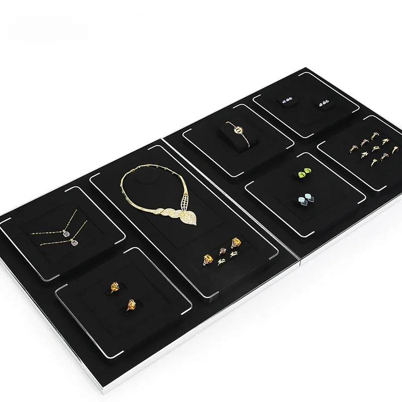 Jewelry display props, earrings display rack, light luxury jewelry bracelet, necklace, ring counter, showcase display rack
Jewelry display props, earrings display rack, light luxury jewelry bracelet, necklace, ring counter, showcase display rack