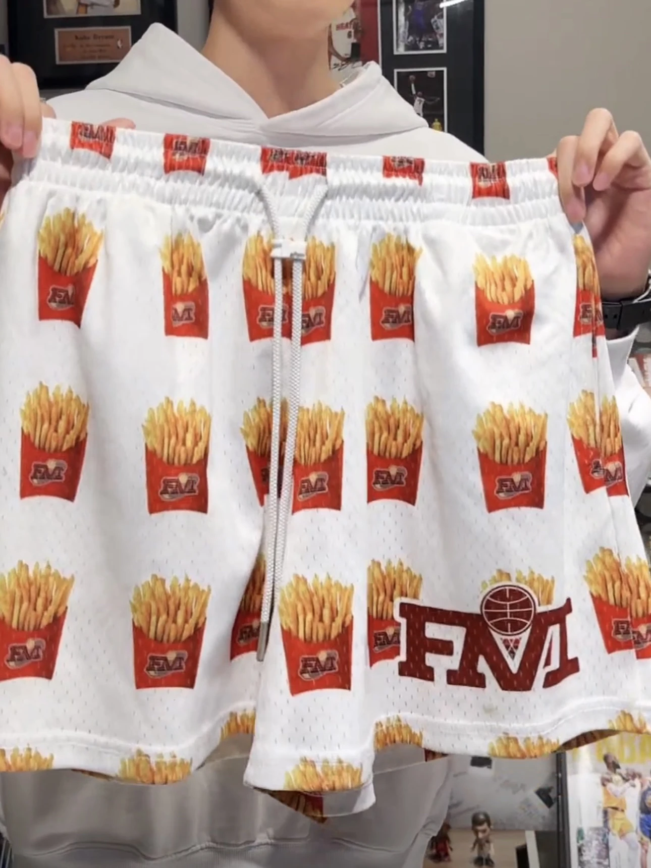 Тема картофеля фри Американский бейсбол Тренировочные орты Мужской повседневный дизайн Qui Dry Летние орты Прямые ноги с эластичной резинкой на талии
Тема картофеля фри Американский бейсбол Тренировочные орты Мужской повседневный дизайн Qui Dry Летние орты Прямые ноги с эластичной резинкой на талии