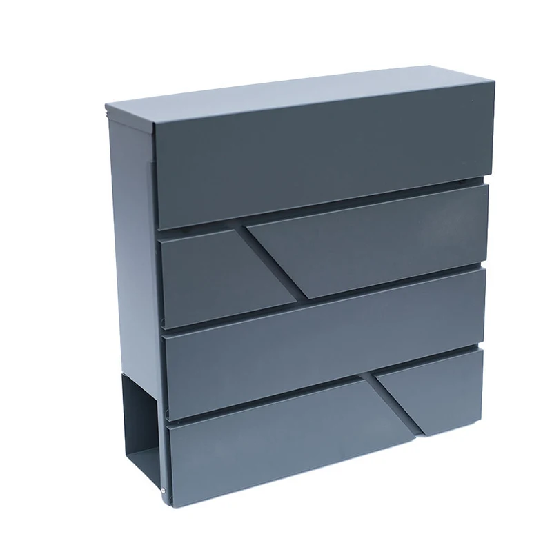 Creative Stainless Steel Mailbox with Lock, Wall-mounted Rainproof Postbox, Letterbox with Lock
Creative Stainless Steel Mailbox with Lock, Wall-mounted Rainproof Postbox, Letterbox with Lock