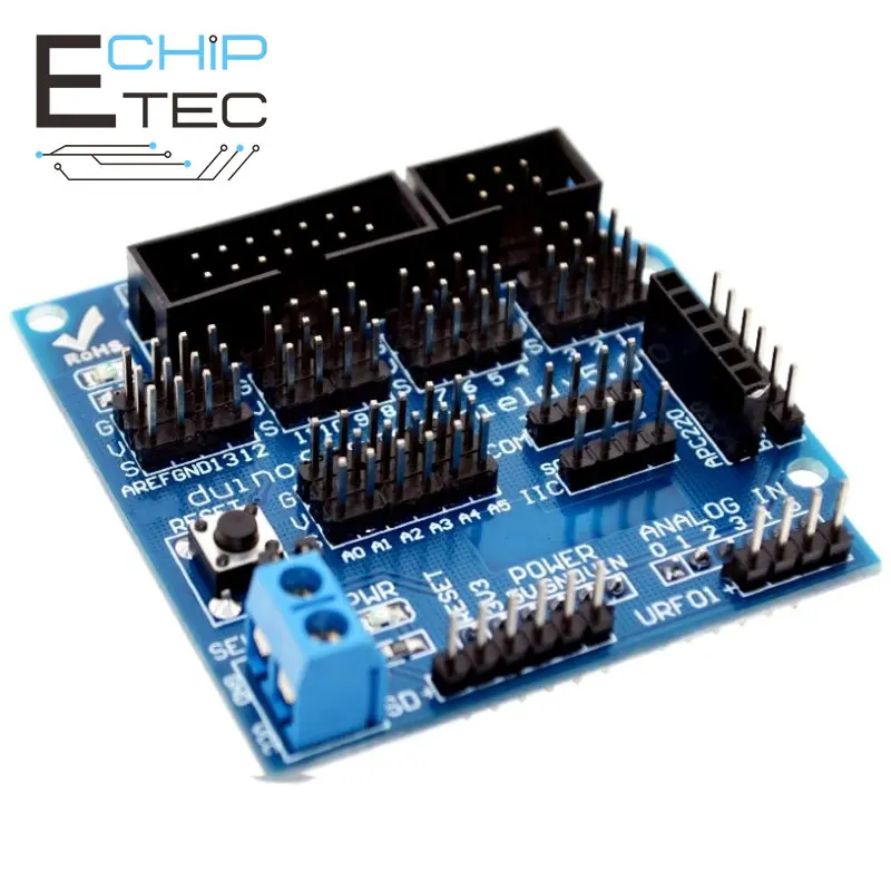 Sensor Shield V5.0 Expansion Board arduino Electronic Building Blocks Robot Accessory Sensor Shield
Sensor Shield V5.0 Expansion Board arduino Electronic Building Blocks Robot Accessory Sensor Shield