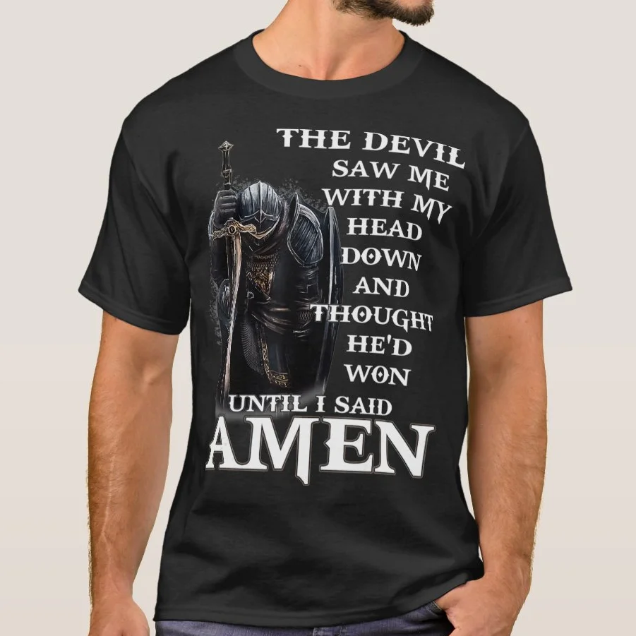 Knights Templar Christian Warrior Crusader Prayer T Shirt. Short Sleeve 100% Cotton Casual T-shirts Loose Top Size S-3XL
Knights Templar Christian Warrior Crusader Prayer T Shirt. Short Sleeve 100% Cotton Casual T-shirts Loose Top Size S-3XL