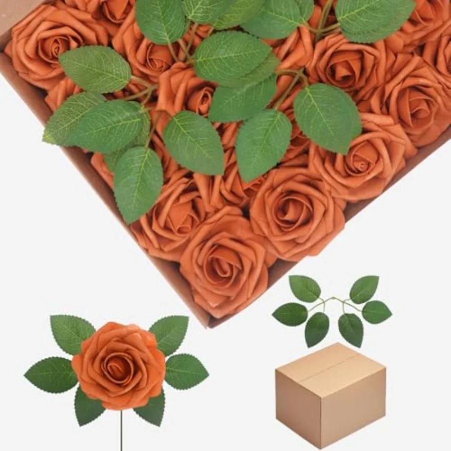 Artificial Flowers Real Looking Foam Fake Roses Rose Artificial Wedding Flowers Combo for Wedding Bouquets Centerpieces Flower
Artificial Flowers Real Looking Foam Fake Roses Rose Artificial Wedding Flowers Combo for Wedding Bouquets Centerpieces Flower