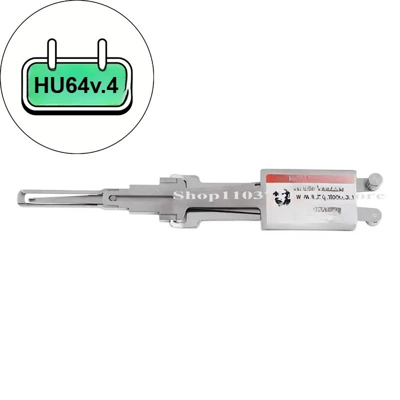 1PCS Lishi HU64+8910 V4 with CutOut 3-in-1 Pick & Decoder for Mercedes 2022+ Lishi Tool Anti Glare Lockpick Locksmith Tools Key
1PCS Lishi HU64+8910 V4 with CutOut 3-in-1 Pick & Decoder for Mercedes 2022+ Lishi Tool Anti Glare Lockpick Locksmith Tools Key