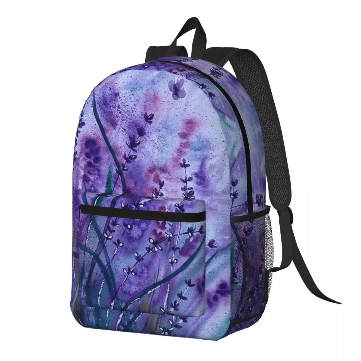 Lavender Watercolor Effect Backpack Daypack Large Capacity Kids BookBag School Bag Shoulder Bags for Men Women
Lavender Watercolor Effect Backpack Daypack Large Capacity Kids BookBag School Bag Shoulder Bags for Men Women