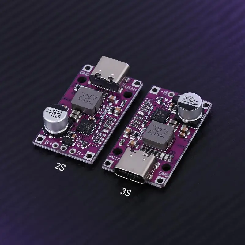 Lithium Battery 2S 3S Fast Charging Boost Module 15W Type C Input for RC Car Battery Charging Power Modification Use
Lithium Battery 2S 3S Fast Charging Boost Module 15W Type C Input for RC Car Battery Charging Power Modification Use