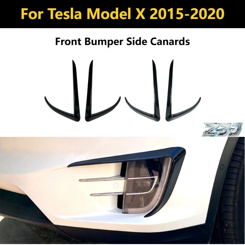 Front Fog Lamp Eyebrow Wind Knife For Tesla Model X 2015-2020 ABS Front Side Canards Trim Bumper Wind Blade Spoiler
Front Fog Lamp Eyebrow Wind Knife For Tesla Model X 2015-2020 ABS Front Side Canards Trim Bumper Wind Blade Spoiler