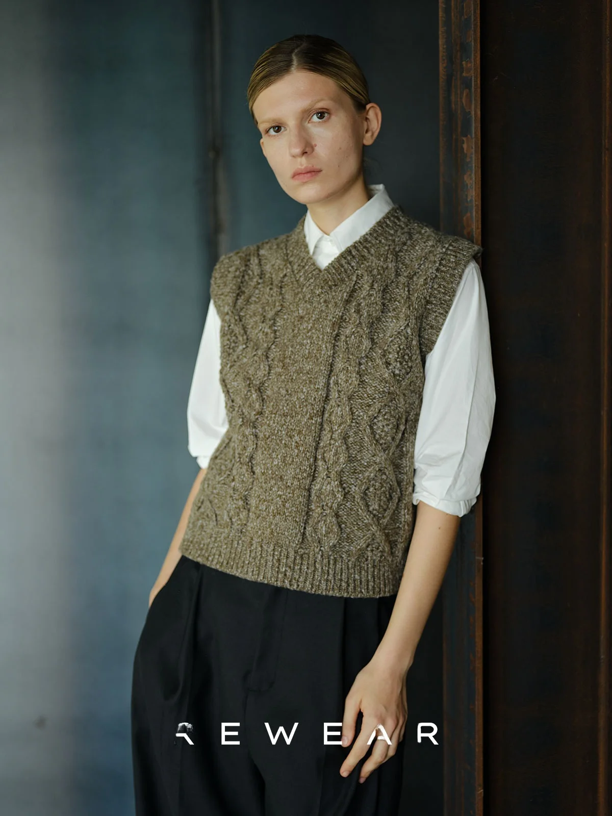 REWEAR Knitted V-Ne Pullover Vest Lightweight Airy Mixed Color Flower Weave Casual Commute Sle Polyester Fiber 670
REWEAR Knitted V-Ne Pullover Vest Lightweight Airy Mixed Color Flower Weave Casual Commute Sle Polyester Fiber 670