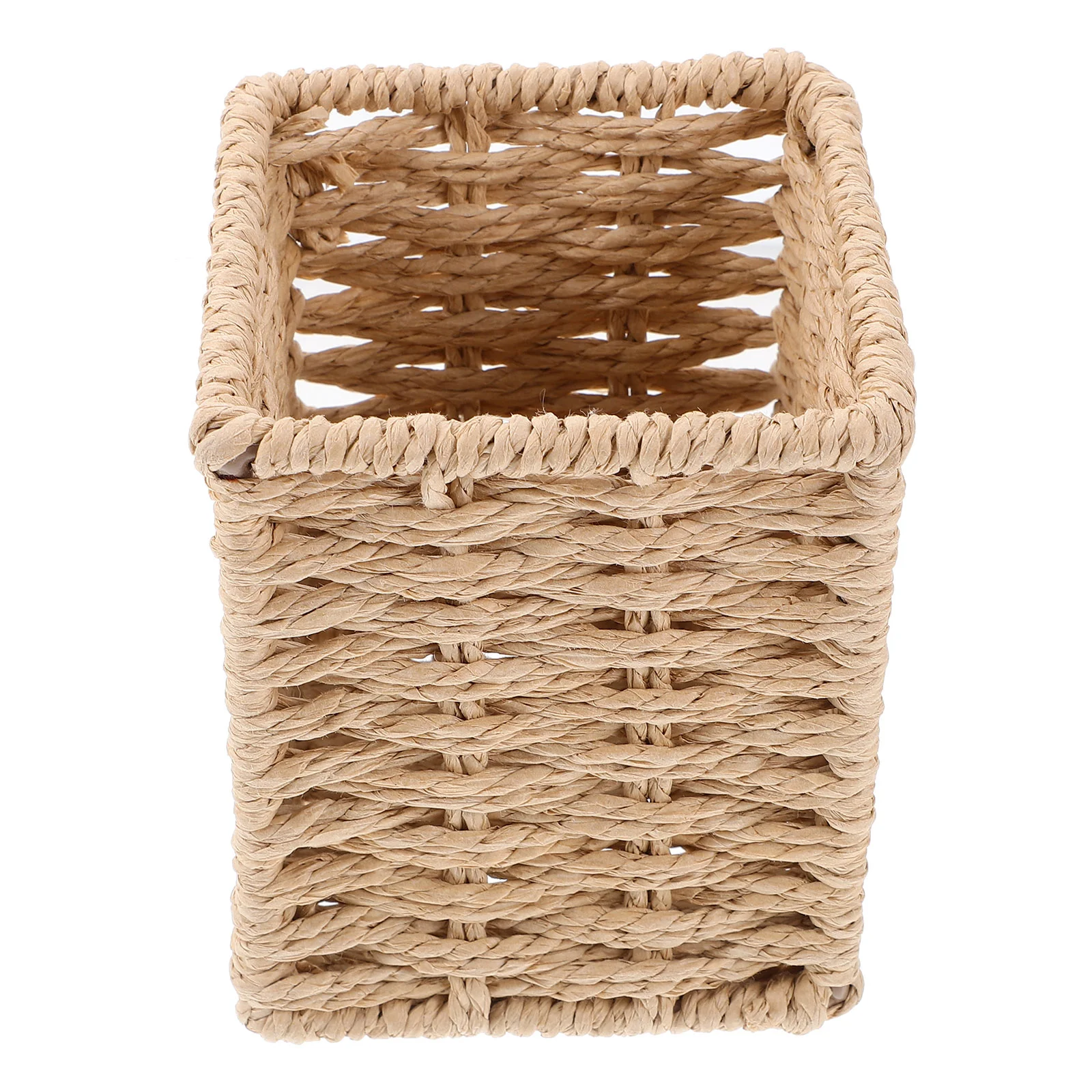 Desk Paper Rope Holder Pen Organizer Storage Box Stationery Makeup Brush Cup for
Desk Paper Rope Holder Pen Organizer Storage Box Stationery Makeup Brush Cup for
