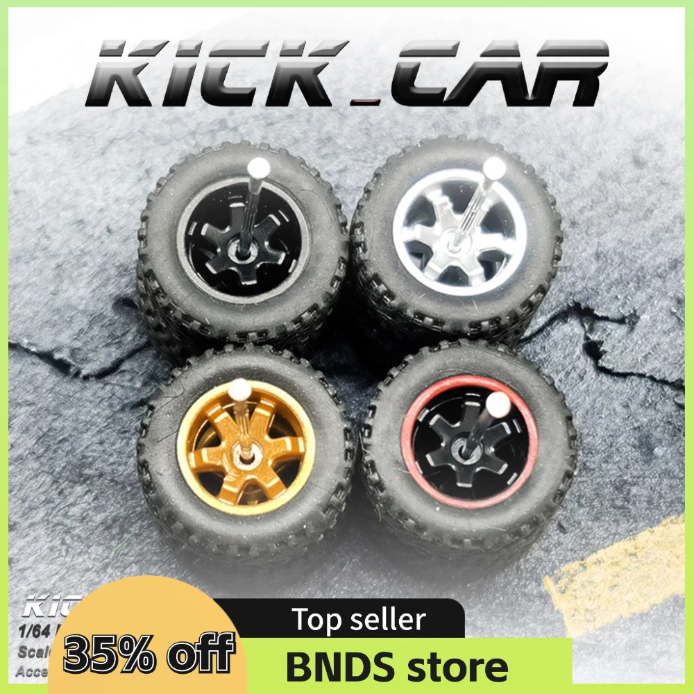 1/64 Model Wheel Tires for 1/64 Toy Car Model Vehicle Sports or Off-road Types Diecast Parts Detail-up Set (10 sets for 10 Cars)
1/64 Model Wheel Tires for 1/64 Toy Car Model Vehicle Sports or Off-road Types Diecast Parts Detail-up Set (10 sets for 10 Cars)