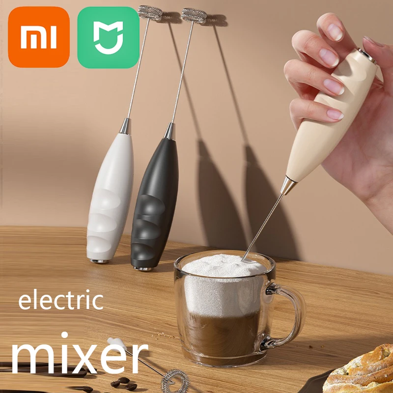 Xiaomi Rechargeable Electric Egg Beater With Stand Bracket 3 Speeds Adjustable Hand Whisk Drink Mixer Milk Frother for Coffee
Xiaomi Rechargeable Electric Egg Beater With Stand Bracket 3 Speeds Adjustable Hand Whisk Drink Mixer Milk Frother for Coffee