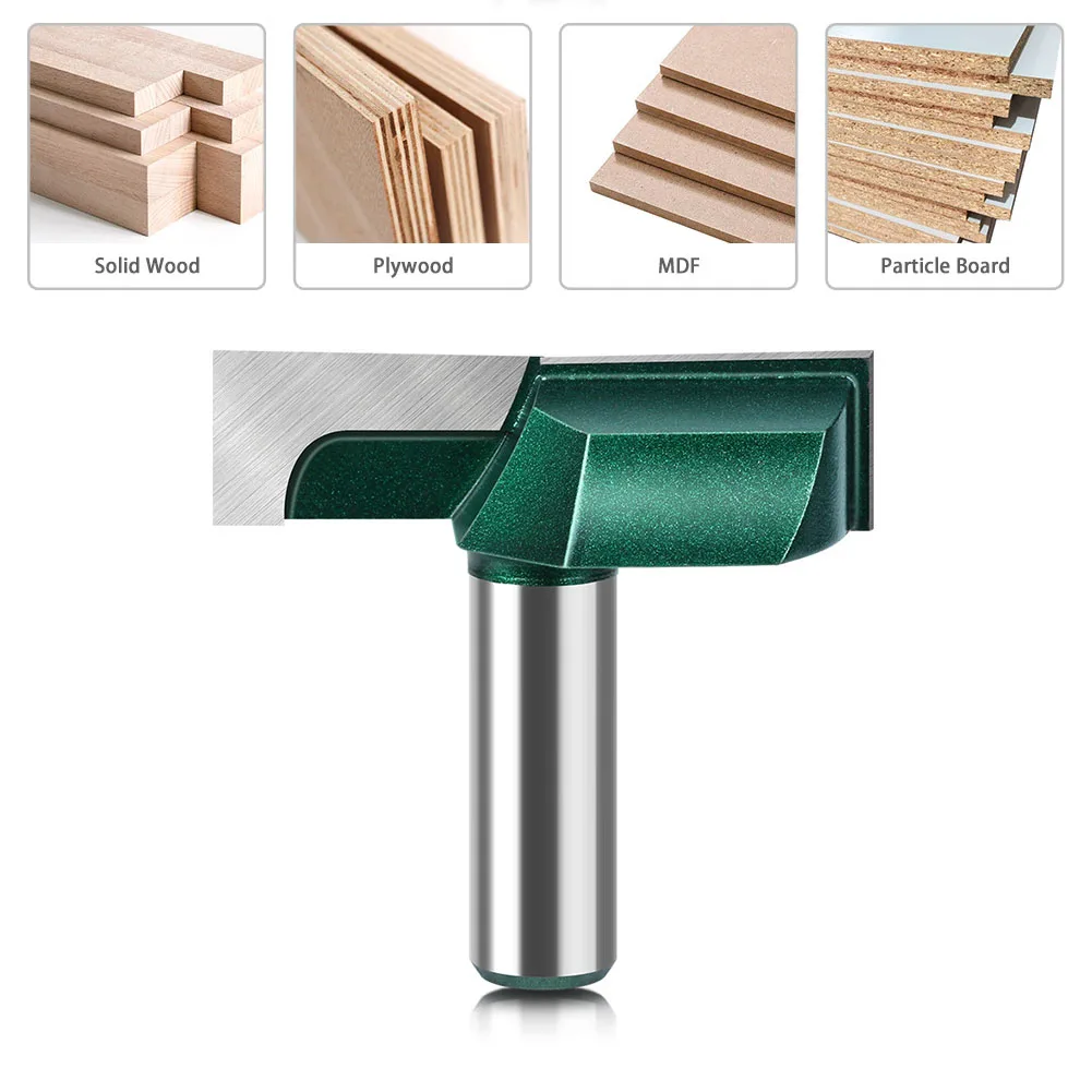 1/2Inch 12mm Shank Cleaning Bottom Router Bits Cutting Diameter For Planing Router Bit Woodworking Milling Cutter
1/2Inch 12mm Shank Cleaning Bottom Router Bits Cutting Diameter For Planing Router Bit Woodworking Milling Cutter