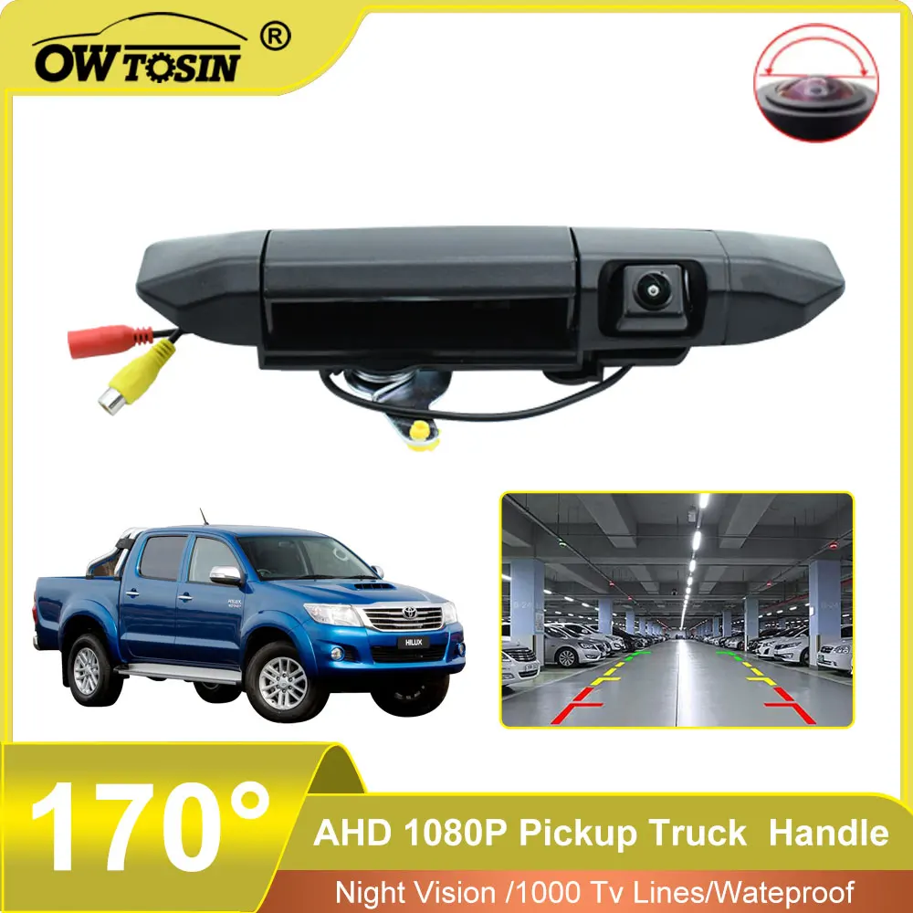 For Toyota Tacoma 2005 2006 2007 2008 2009-2014 Car Camera AHD 1920x1080P 170° Vehicle Pickup Trunk Handle Car Rear View Camera
For Toyota Tacoma 2005 2006 2007 2008 2009-2014 Car Camera AHD 1920x1080P 170° Vehicle Pickup Trunk Handle Car Rear View Camera