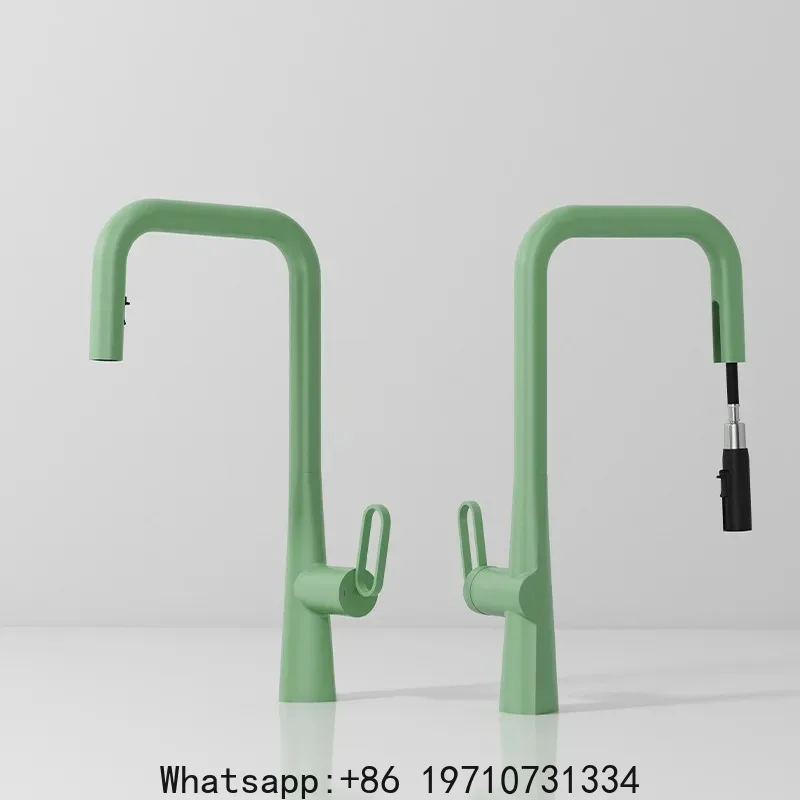 Kitchen Faucet Pull Out Single Lever Brass Rotation Hot and Cold Brush Gold Water Saving Decked Sink Mixer Tap New Fashion
Kitchen Faucet Pull Out Single Lever Brass Rotation Hot and Cold Brush Gold Water Saving Decked Sink Mixer Tap New Fashion