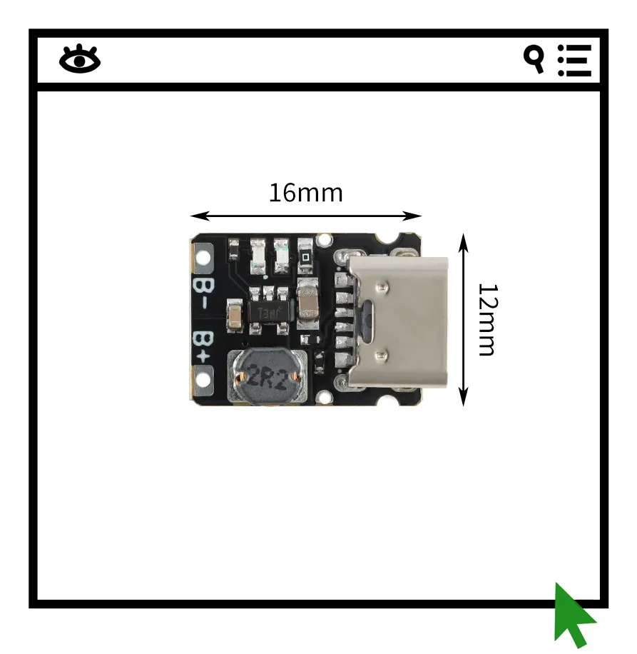 5PCS 5V charging and discharging integrated 3.7V/4.2V 18650 lithium battery charging boost power board module protection
5PCS 5V charging and discharging integrated 3.7V/4.2V 18650 lithium battery charging boost power board module protection