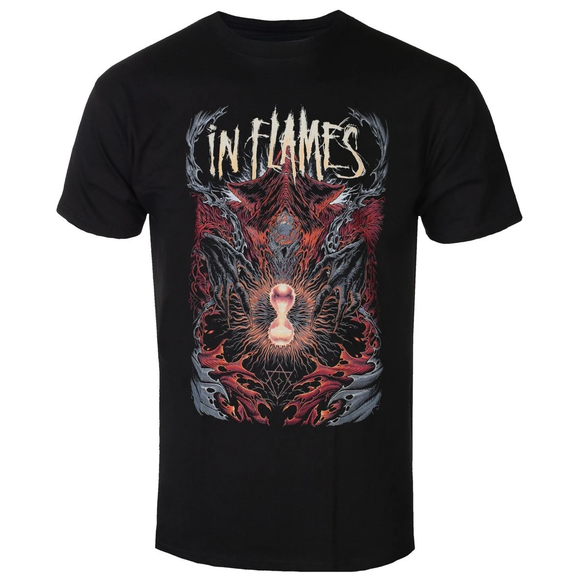 In Flames Ghost in My Head Периферийный узор с принтом Летние элитные брендовые хлопковые мужские и женские футболки с короткими рукавами
In Flames Ghost in My Head Периферийный узор с принтом Летние элитные брендовые хлопковые мужские и женские футболки с короткими рукавами
