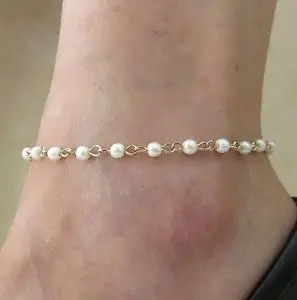 F European white blue pearl jewelry anklet versatile shoe quality platform hot-selling women's jewelry
F European white blue pearl jewelry anklet versatile shoe quality platform hot-selling women's jewelry