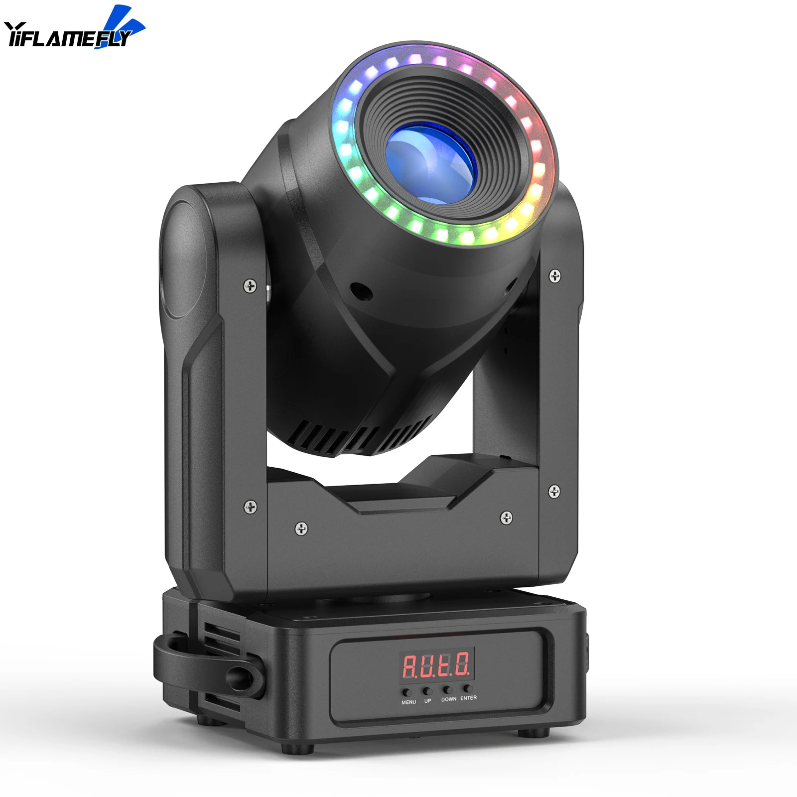 Yiflamefly 120 Вт светодиодные сценические светильники с подвижной головкой и 7 GOBO, 7 цветов, 3 призмы RGBW DMX512 для освещения бара, дискотеки, свадьбы, концерта
Yiflamefly 120 Вт светодиодные сценические светильники с подвижной головкой и 7 GOBO, 7 цветов, 3 призмы RGBW DMX512 для освещения бара, дискотеки, свадьбы, концерта