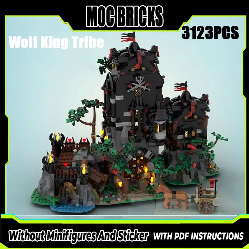 Строительные блоки Moc, средневековая модель, волк, король, обмен племени, технология, модульные строительные блоки, подарочные игрушки, набор «сделай сам», сборка
Строительные блоки Moc, средневековая модель, волк, король, обмен племени, технология, модульные строительные блоки, подарочные игрушки, набор «сделай сам», сборка