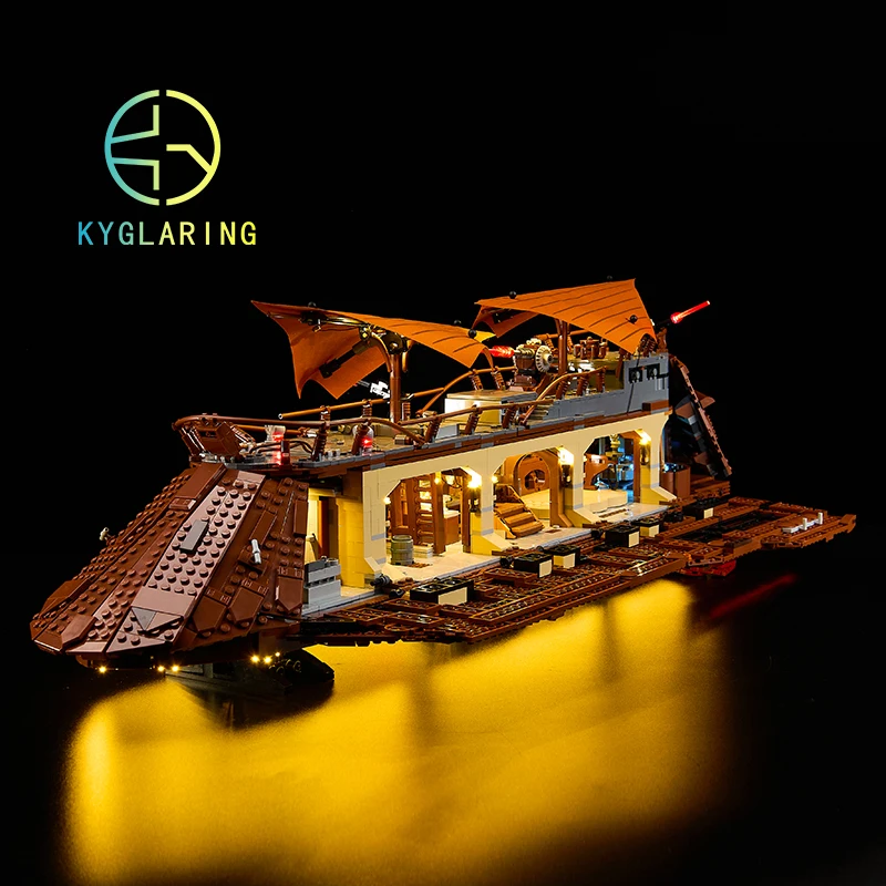 Kyglaring Led Light Kit For 75397 Jabbas Sail Barge Building Blocks (Only Light Kit Included)
Kyglaring Led Light Kit For 75397 Jabbas Sail Barge Building Blocks (Only Light Kit Included)