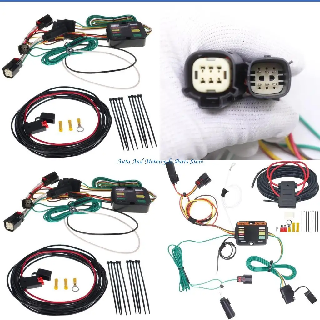 P9FD Automotive 4 Pin Trailer Wiring Harness for Select Model Vehicles Easy Installation 56406 Trailer Wiring Harness
P9FD Automotive 4 Pin Trailer Wiring Harness for Select Model Vehicles Easy Installation 56406 Trailer Wiring Harness