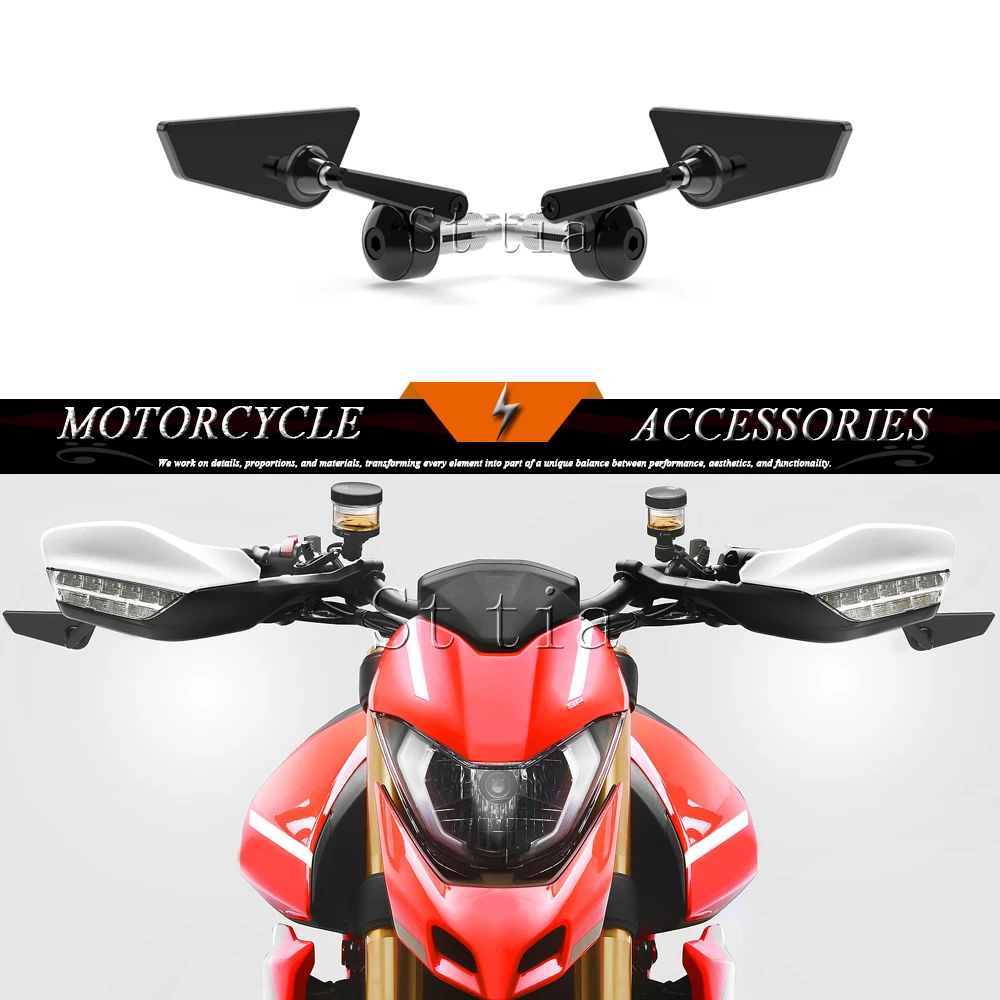 For Ducati Hypermotard 950 2019-2026 HYPERMOTARD 950 SP RVE Motorcycle Side Anti-Glare Rearview Mirror Handle Bar End Mirrors
For Ducati Hypermotard 950 2019-2026 HYPERMOTARD 950 SP RVE Motorcycle Side Anti-Glare Rearview Mirror Handle Bar End Mirrors