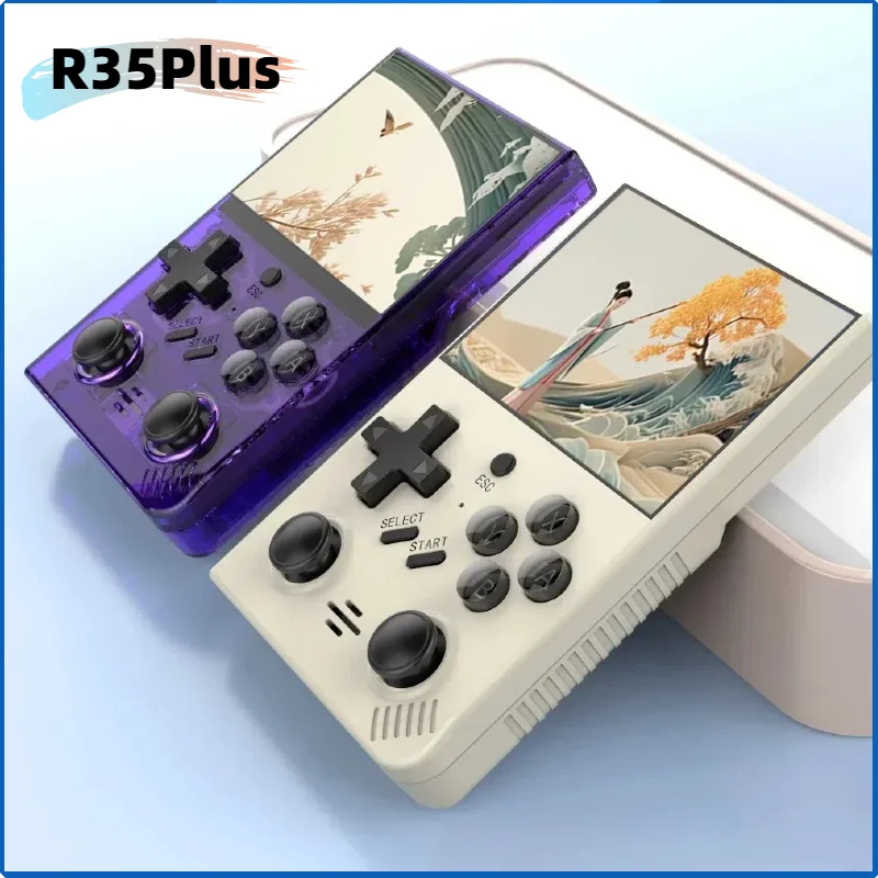 Open Source R35Plus Retro Handheld Video Game Console Linux System 3.5 Inch IPS Screen Portable Pocket Video Player 64GB Games
Open Source R35Plus Retro Handheld Video Game Console Linux System 3.5 Inch IPS Screen Portable Pocket Video Player 64GB Games
