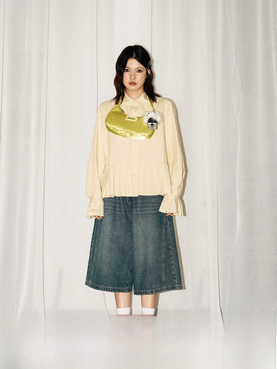 JINGU Антивозрастная формула, повседневная длинная све irt, европейский воротник свободного кроя, женская одежда премиум-класса Faion
JINGU Антивозрастная формула, повседневная длинная све irt, европейский воротник свободного кроя, женская одежда премиум-класса Faion