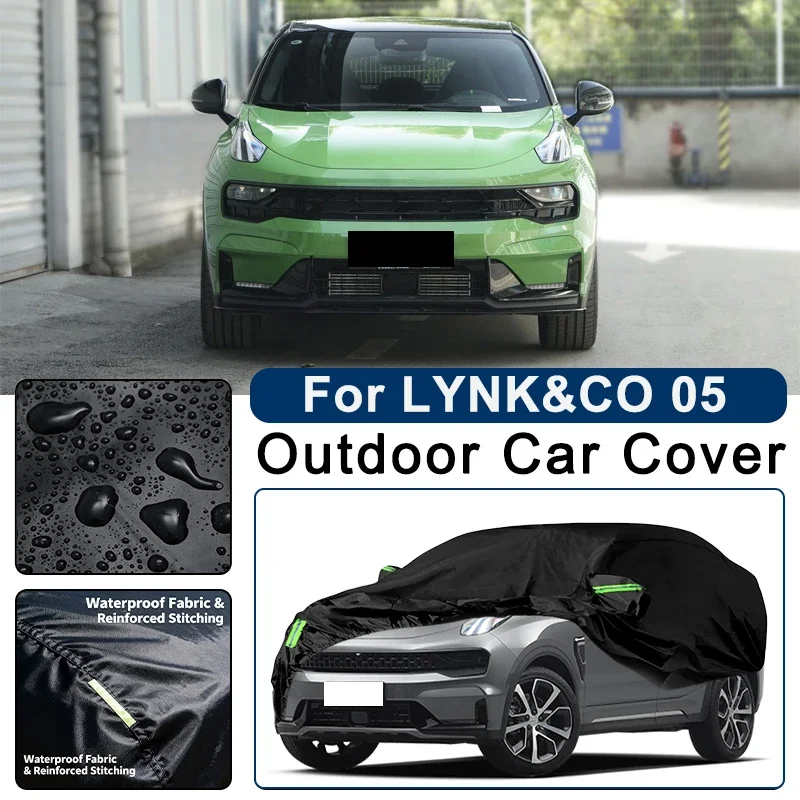 Outdoor Car Cover Waterproof Dustproof UV Sun Protection, Full Car Protector Exterior Accessories For LYNK&CO 05 2019-2026
Outdoor Car Cover Waterproof Dustproof UV Sun Protection, Full Car Protector Exterior Accessories For LYNK&CO 05 2019-2026