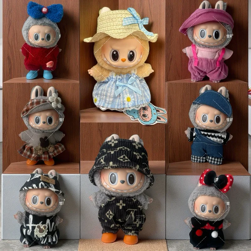 Mini Plush Doll'S Clothes Outfit Accessories For Korea Kpop Exo Labubu V1 V2 Idol Dolls Goose Dinosaur Macaron Clothing Gift
Mini Plush Doll'S Clothes Outfit Accessories For Korea Kpop Exo Labubu V1 V2 Idol Dolls Goose Dinosaur Macaron Clothing Gift