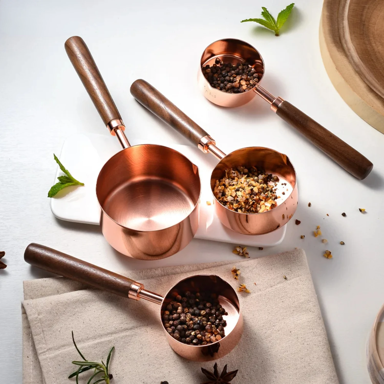 8Pcs Baking Tools Measuring Spoon Wooden HandleStainless Steel Measuring Cup with Wooden Handle,
8Pcs Baking Tools Measuring Spoon Wooden HandleStainless Steel Measuring Cup with Wooden Handle,