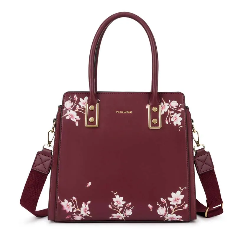 Pomelo Лучшие кошельки и сумки для женщин Сумка-тоут из искусственной кожи с верхней ручкой для женщин для покупок, путешествий, банкета
Pomelo Лучшие кошельки и сумки для женщин Сумка-тоут из искусственной кожи с верхней ручкой для женщин для покупок, путешествий, банкета