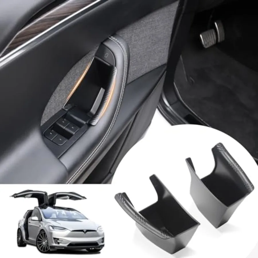 Front Door Handle Storage Trays for Model X 2025 2024 2023 2022 - Inner Door Handle Tray Box for Model X Accories, Create Car S
Front Door Handle Storage Trays for Model X 2025 2024 2023 2022 - Inner Door Handle Tray Box for Model X Accories, Create Car S