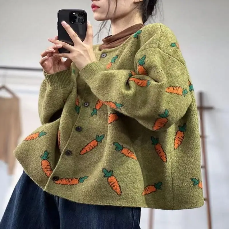 Свежий милый милый кардиган, свитер, свободный и повседневный, повседневный, с длинным рукавом, Kawaii, для поездок на работу, на открытом воздухе, корейская версия, повседневная новинка
Свежий милый милый кардиган, свитер, свободный и повседневный, повседневный, с длинным рукавом, Kawaii, для поездок на работу, на открытом воздухе, корейская версия, повседневная новинка