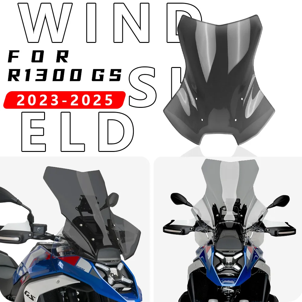 MTKRACING for BMW R1300GS 2023-2025 Motorcycle Accessories Windshield Visor Wind Deflector Screen Fairing
MTKRACING for BMW R1300GS 2023-2025 Motorcycle Accessories Windshield Visor Wind Deflector Screen Fairing