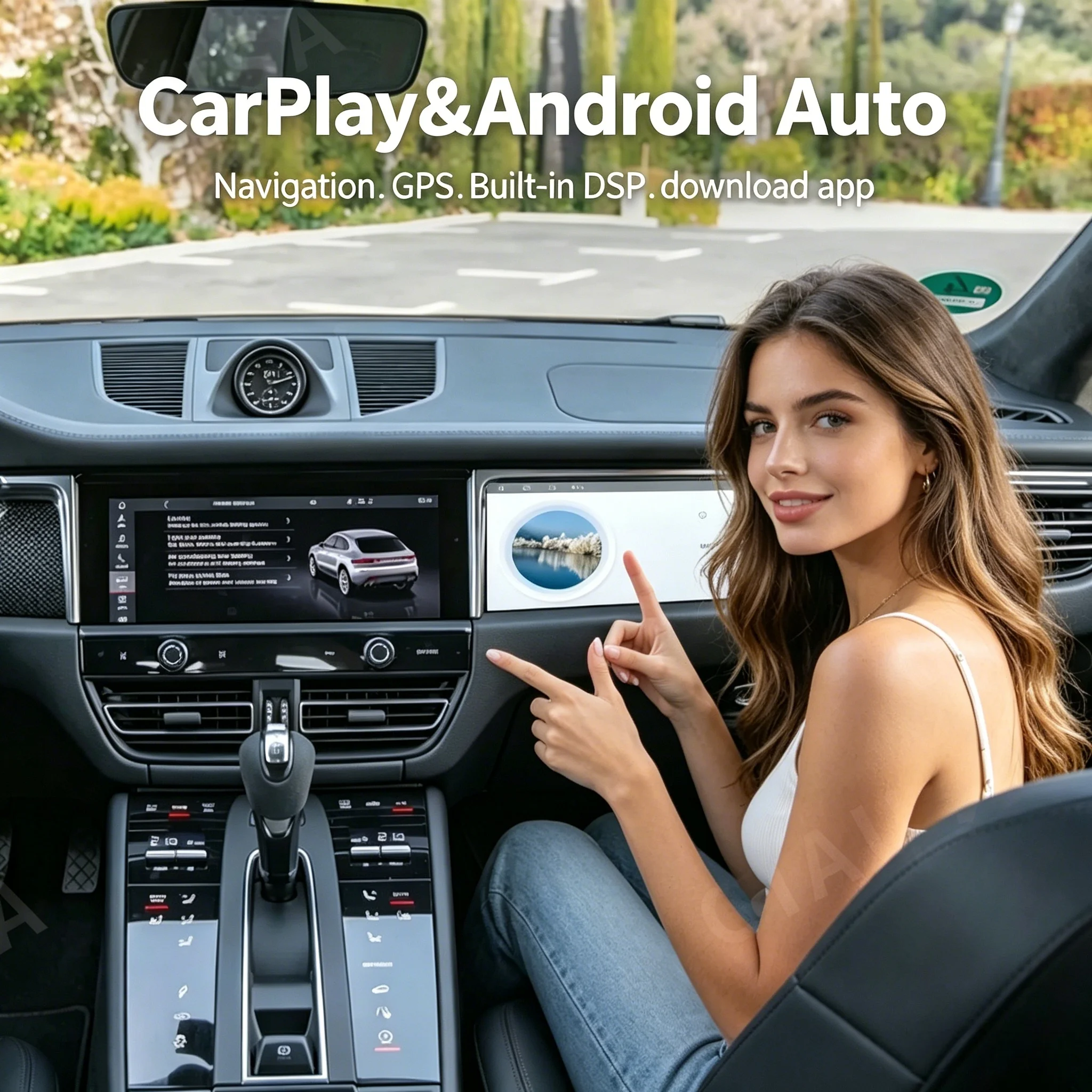 Android Car Radio For Porsche Macan 2017-2023 Car Multimedia Player Auto Navigation LCD HD Screen Wireless Carplay Car Stereo
Android Car Radio For Porsche Macan 2017-2023 Car Multimedia Player Auto Navigation LCD HD Screen Wireless Carplay Car Stereo