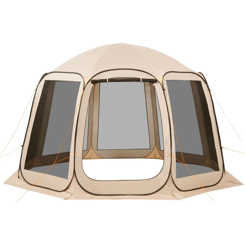 12x11 ft Pop Up Screen Tent, 10-12 Person Portable Canopy with Netting Sides, Ground Stakes, Carry Bag, Beige – Outdoor Garden Patio Backyard Use
12x11 ft Pop Up Screen Tent, 10-12 Person Portable Canopy with Netting Sides, Ground Stakes, Carry Bag, Beige – Outdoor Garden Patio Backyard Use