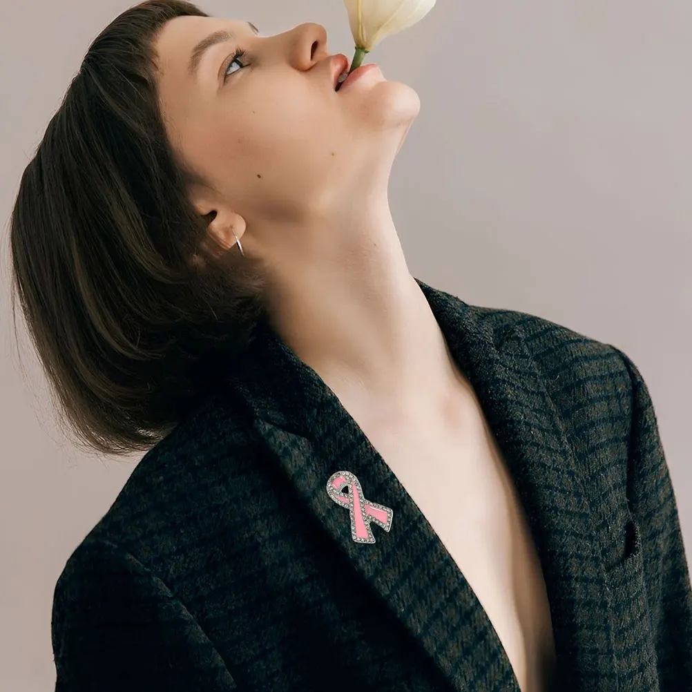 Full Rhinestone Red Ribbon Brooch Breast Cancer Awareness Lapel Pin For Women Alloy Metal Decorative Pin Charity Event Accessory
Full Rhinestone Red Ribbon Brooch Breast Cancer Awareness Lapel Pin For Women Alloy Metal Decorative Pin Charity Event Accessory