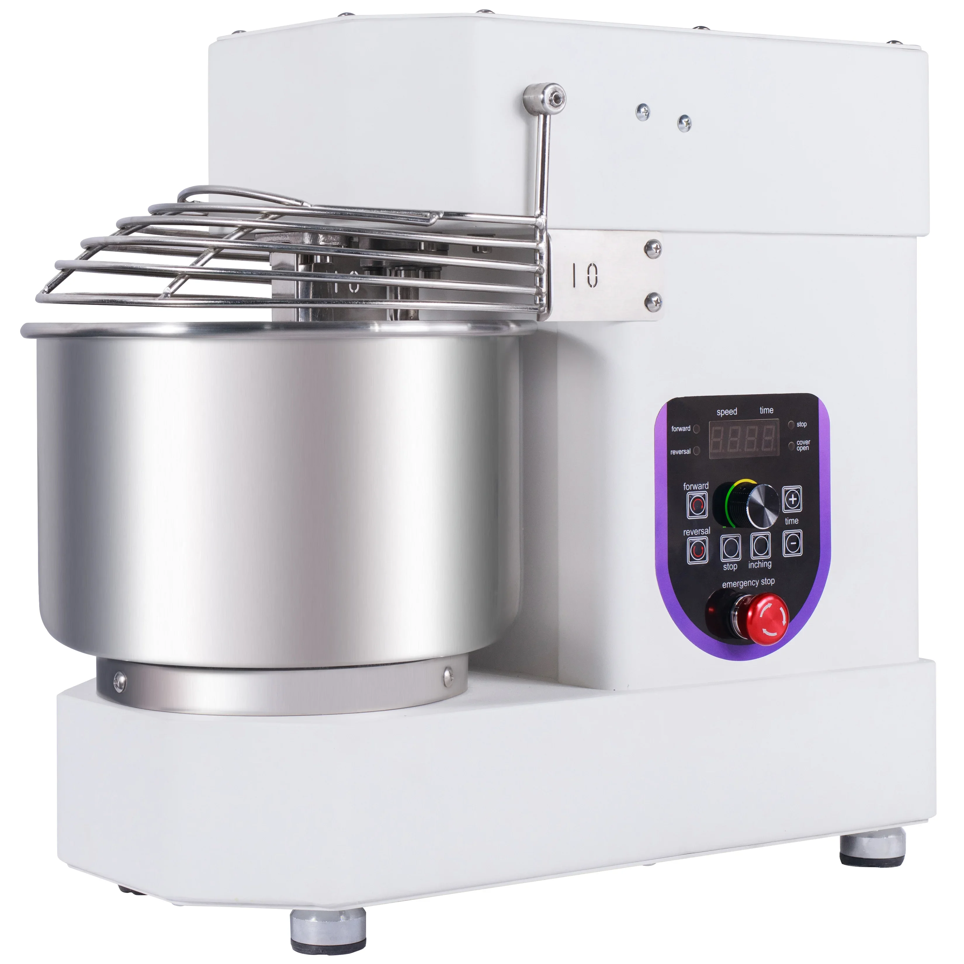 10 Liters Spiral Mixer Machine 4kg Variable Frequency Speed 2025 Hot Sale Dough Flour Mixer Mixer Dough Kneading
10 Liters Spiral Mixer Machine 4kg Variable Frequency Speed 2025 Hot Sale Dough Flour Mixer Mixer Dough Kneading