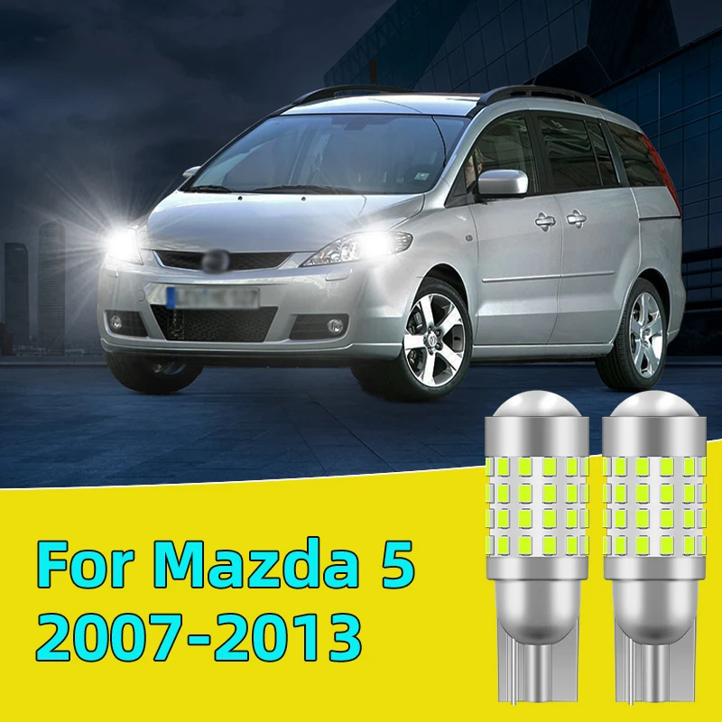 2PCS For Mazda 5 2007-2013 2011 2012 Car Led Bulb T10 W5W width lights side marker position Signal Lamp 12V 24V Clearance Lights
2PCS For Mazda 5 2007-2013 2011 2012 Car Led Bulb T10 W5W width lights side marker position Signal Lamp 12V 24V Clearance Lights