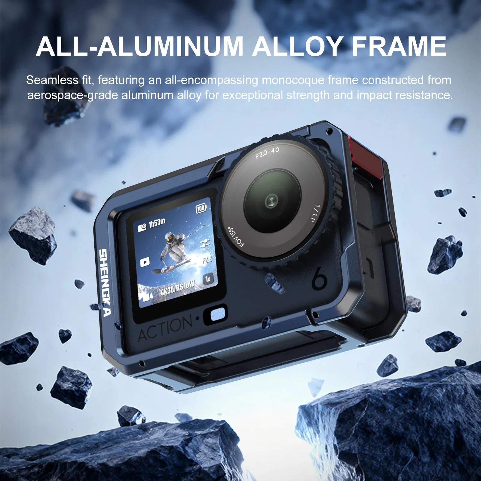 Rabbit Cage Aluminum Protective Case for DJI Osmo Action6,Multifunctional Metal Frame Expansion Adapter Mount Camera Accessories
Rabbit Cage Aluminum Protective Case for DJI Osmo Action6,Multifunctional Metal Frame Expansion Adapter Mount Camera Accessories