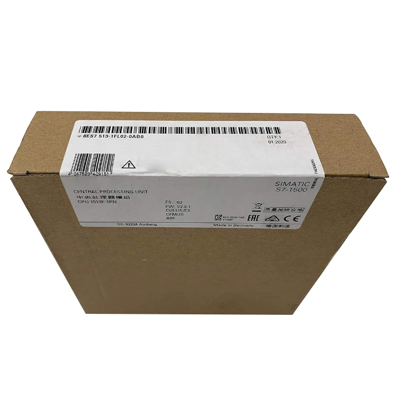 Совершенно новый оригинальный программируемый контроллер центрального блока обработки 6ES7513-1FL02-0AB0 6ES7513-1FL02-0AB0
Совершенно новый оригинальный программируемый контроллер центрального блока обработки 6ES7513-1FL02-0AB0 6ES7513-1FL02-0AB0