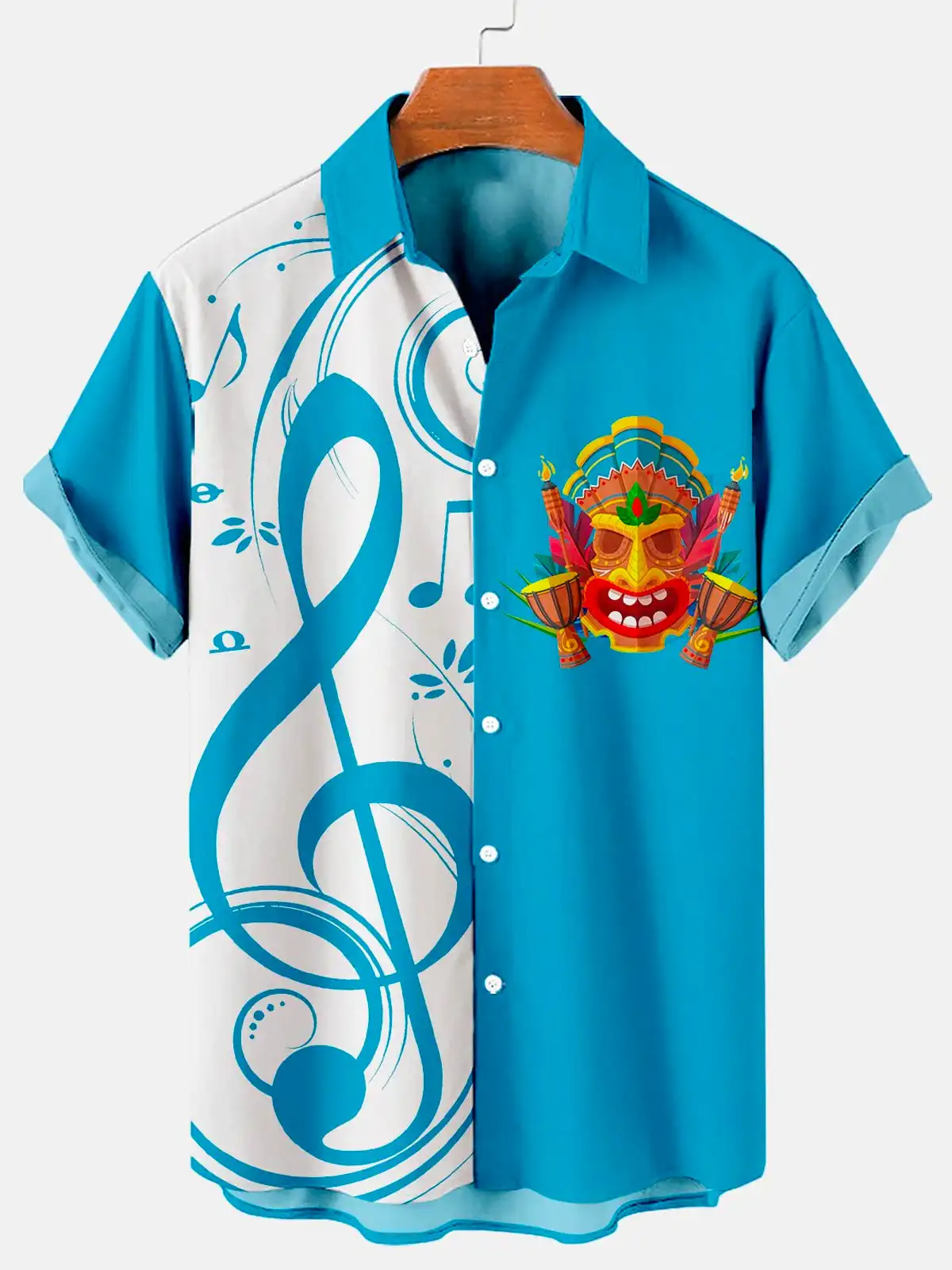 Men's Summer 3D Printed Hawaiian Music Graphic Hawaiian Shirt Casual Printed Floral Short Sleeve Hawaiian Tropical Tops
Men's Summer 3D Printed Hawaiian Music Graphic Hawaiian Shirt Casual Printed Floral Short Sleeve Hawaiian Tropical Tops