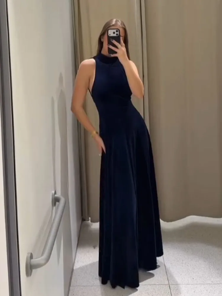 HH Весенняя женская вечеринка, сексуальная спинка, без рукавов, украшение на пуговицах, сплошной цвет, длинная юбка с воротником-бретелькой, женская элегантная длинная юбка
HH Весенняя женская вечеринка, сексуальная спинка, без рукавов, украшение на пуговицах, сплошной цвет, длинная юбка с воротником-бретелькой, женская элегантная длинная юбка