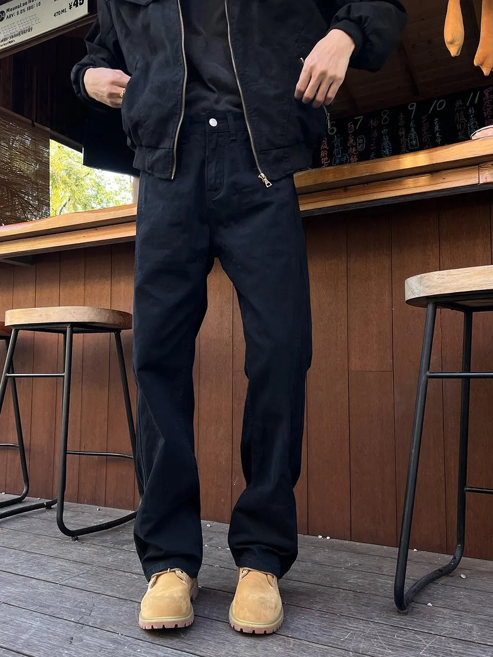 Pure Bla Slim Fit American Sle Jeans Curved Knife Long Pants for Men High Street Cleanfit Bell Bot Youth Faion
Pure Bla Slim Fit American Sle Jeans Curved Knife Long Pants for Men High Street Cleanfit Bell Bot Youth Faion
