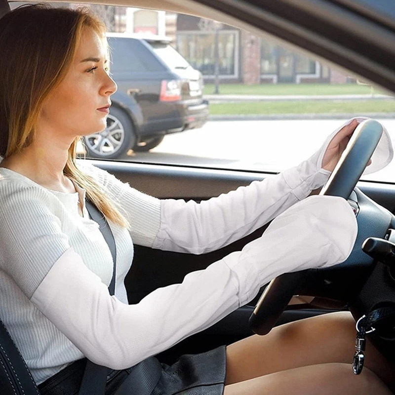 New Anti-sunburn Sleeve Summer Uv Solar Arm Sleeves Women's Driving Sun Protection Long Sleeve Anti-UV Cycling Sleeves Loose
New Anti-sunburn Sleeve Summer Uv Solar Arm Sleeves Women's Driving Sun Protection Long Sleeve Anti-UV Cycling Sleeves Loose
